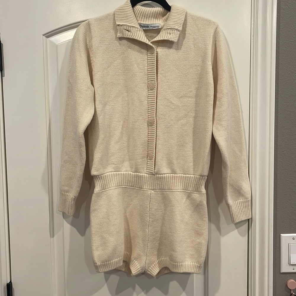Sweater romper